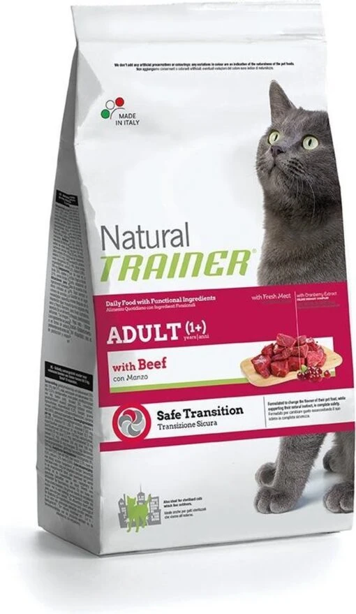 Trainer Natural Trainer – Beef – Kattenvoer – 1,5 Kg – Hoog Vleesgehalte -Beste Dieren Product Winkel 696x1200 1